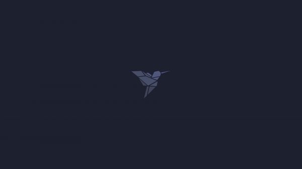 oiseau de proie,foncé,Minimalisme,bleu,Fond bleu