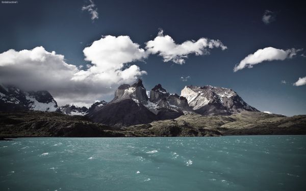 paisaje,montañas,mar,lago,naturaleza,reflexión