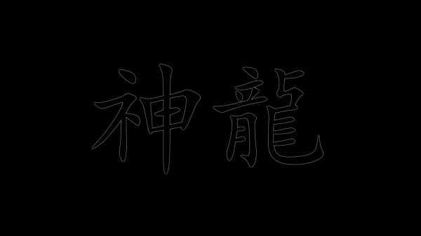 อักษรจีน,ดำ,มังกร,ความเรียบง่าย,ศักดิ์สิทธิ์,shenglong