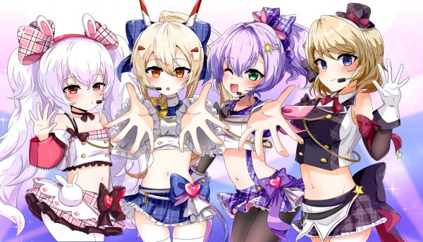 Anime, Chicas anime, Azur Lane, Obra de arte, arte digital, arte de fan