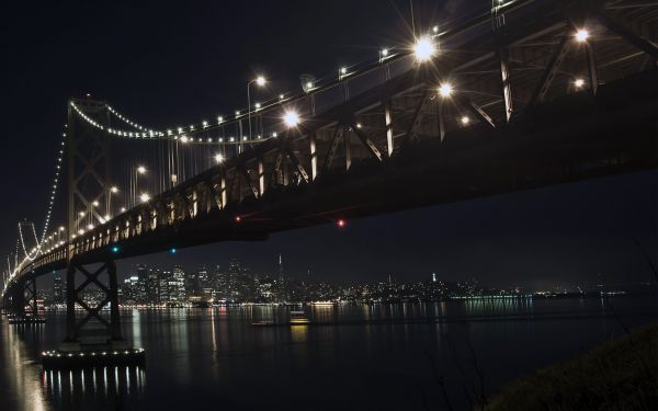 Cityscape,malam,Arsitektur,refleksi,malam,jembatan