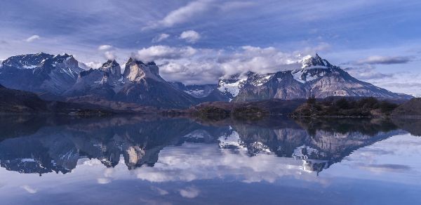 Chile,Nubes,lago,paisaje,1700x828 px,Mañana