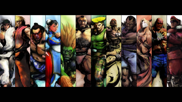 Street Fighter,computerspil,Street Fighter IV,collage