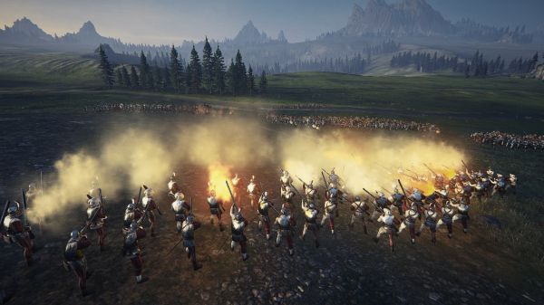 Empire Total War,screenshot,oheň,Total War Warhammer,blesk,atmosférický jav