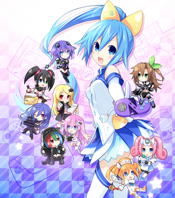 anime, animeflickor, Hyperdimension Neptunia, Superdimension Neptune, IF Hyperdimension Neptunia, Iris Heart