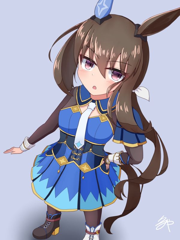 动漫,动漫女孩,Uma Musume Pretty Derby,horse girls,动物耳朵,Admire Vega Uma Musume