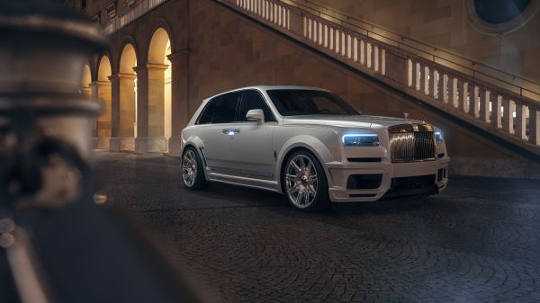 autó, Rolls Royce Cullinan, SUV, luxus autók, jármű, éjszaka