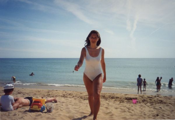 vecchio,mare,persone,donna,Sole,film