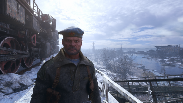 berets,Metro Exodus Enhanced Edition,military,red star,train,apocalyptic