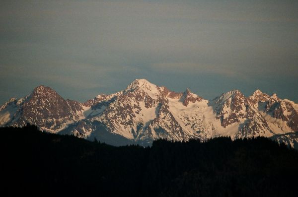 gunung,langit,suasana,awan,ekoregion,menanam