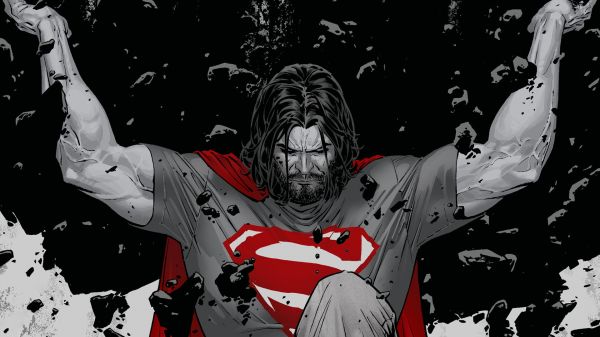 Superman,DC Comics,comic art,comics,monochroom,comic character