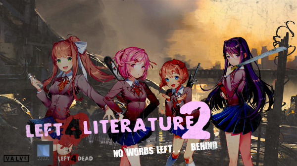 Doki Doki Literature Club, 애니메이션 소녀들, 시각 소설, Monika Doki Doki Literature Club, Yuri Doki Doki Literature Club, Sayori Doki Doki Literature Club