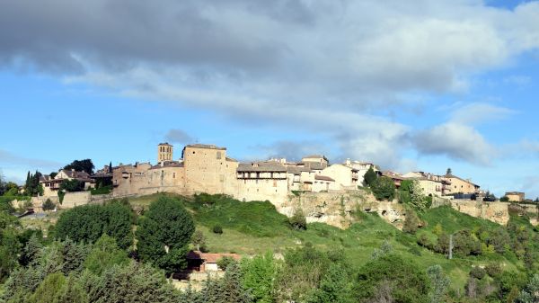 Segovia,Castilla y Le n,Spanyolország,középkori,falu,Pedraza