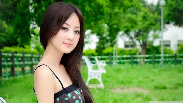 Frau,Modell-,Porträt,lange Haare,asiatisch,Fotografie