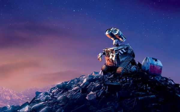 Νύχτα, χιόνι, Γη, WALL E, Pixar Animation Studios, Disney