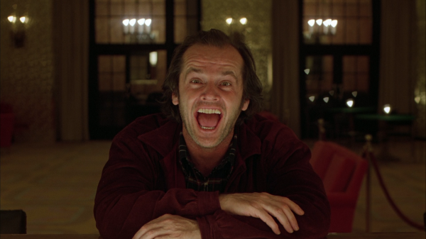 O brilho,Jack Nicholson,rindo