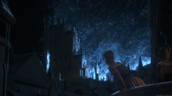 castle,medieval,Final Fantasy XVI,Square Enix,crystal,stars