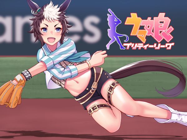 Anime,Anime cô gái,Mejiro Ryan Uma Musume,Uma Musume Pretty Derby,horse girls,Tai động vật