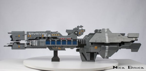 LEGO,Halo,navire,espace,véhicule,équipe