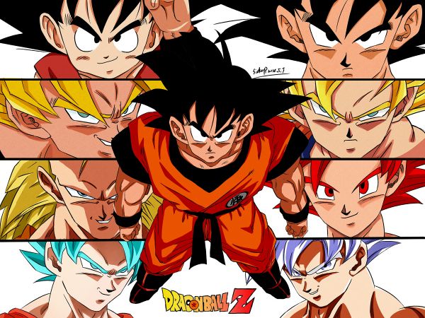 Dragon Ball,Dragon Ball Super,Super Saiyan,Dragon Ball FighterZ,Super Saiyan 2,Super Saiyan 3