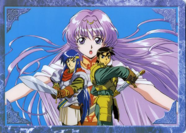 Record of Lodoss War,parn,ridder,Spark record of lodoss war,Neese,schild