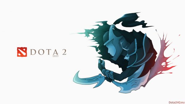 illustration,Dota 2,Phantom Assassin,cartoon,dragon,font