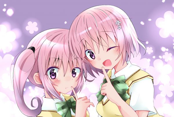 anime,anime tytöt,Love ru,Love ru Darkness,Momo Velia Deviluke,Nana Asta Deviluke