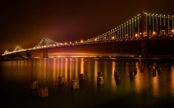 jembatan,2560x1600 px,Bay Bridge,San Fransisco,perkotaan