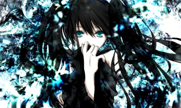 Anime,Anime Mädchen,Black Rock Shooter,Stärke Black Rock Shooter,Computer-Tapete