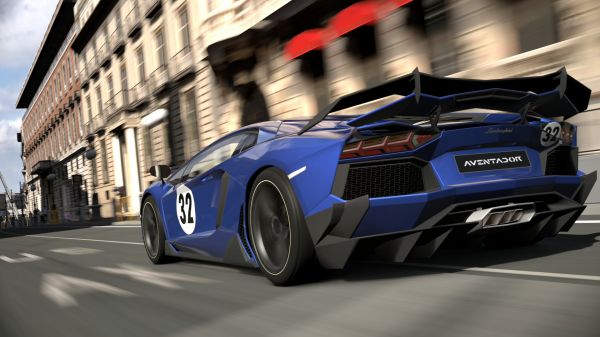 Gran Turismo 6,Lamborghini Aventador,Madrid,Valencia Tây ban nha,Siêu xe