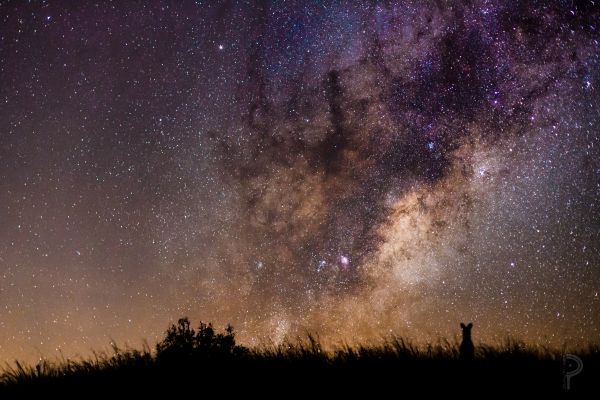 noc, galaxie, nebe, hvězdy, Příroda, fotografování