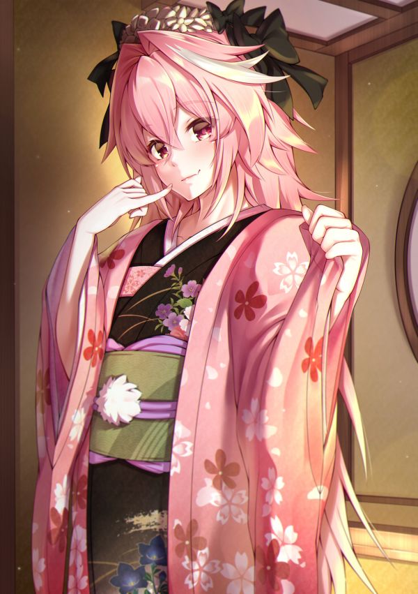 Astolfo Fate Apocrypha,Série Fate,Grand ordre du Grand,Fate Apocrypha,Cheveux roses,takatun