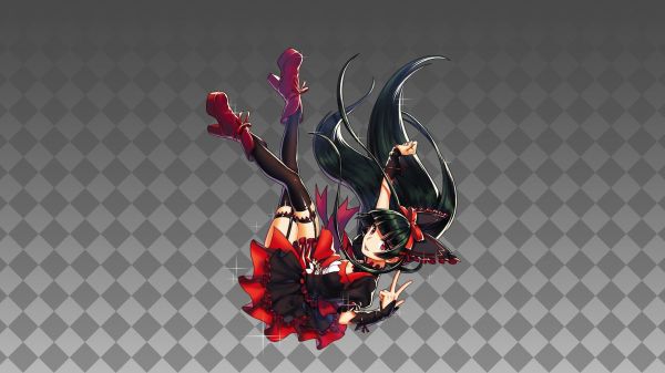 anime lányok,Kapu Jieitai Kanochi véges Kaku Tatakaeri,magasságra,Rory Mercury,comb,2386x1342 px