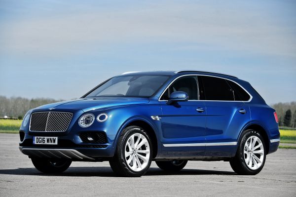 xe hơi,Xe,màu xanh da trời,Xem bên,Bentley,Bentayga