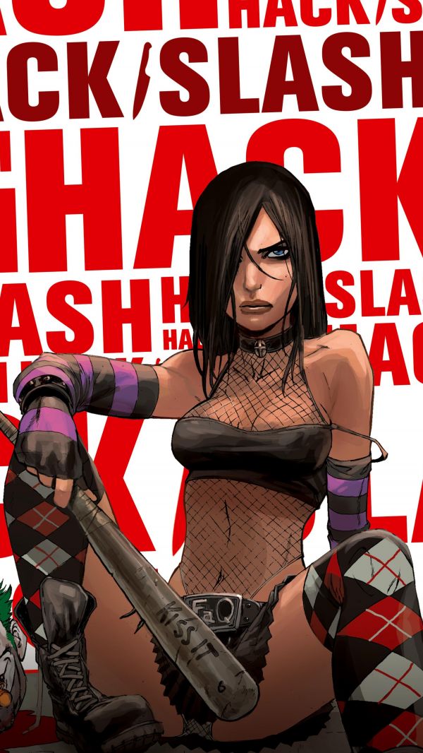 漫画艺术,漫画,Hack Slash,妇女