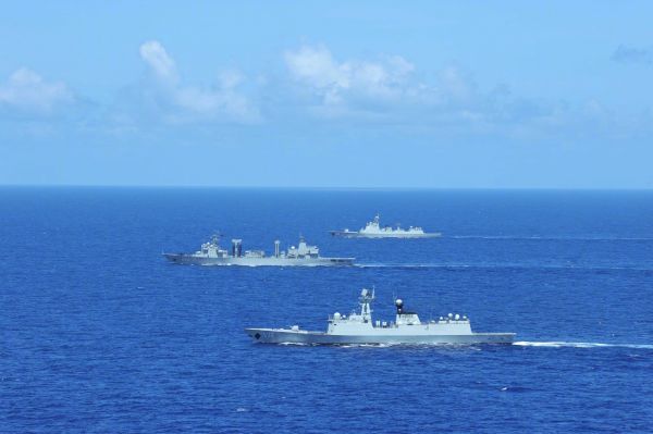 People's Liberation Army Navy,Type 054A,Type 052D,militärfordon,militär-,vatten