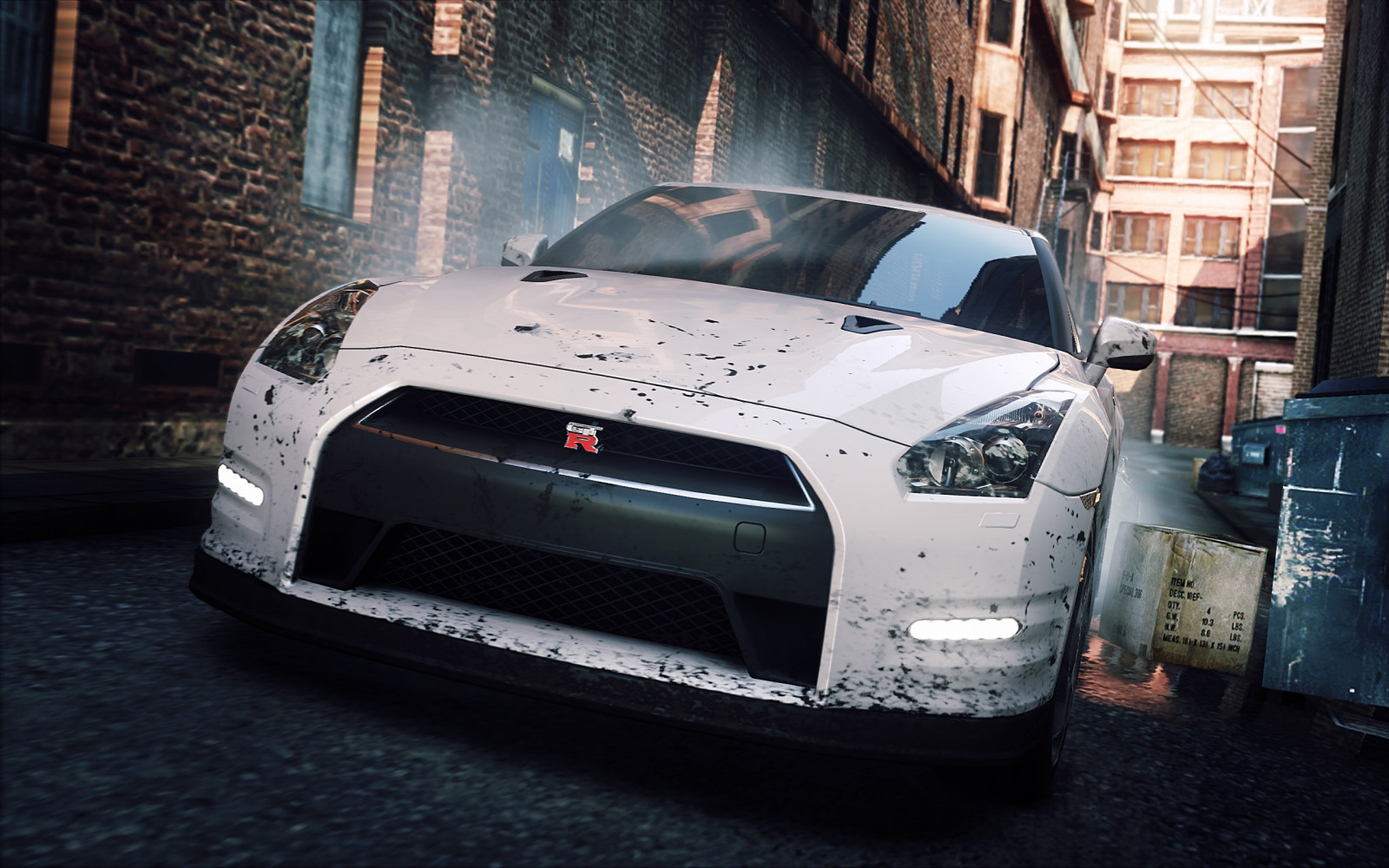 Need for Speed ​​Most Wanted 2012 วิดีโอเกม, นิสสัน GTR, ต้องการความเร็ว