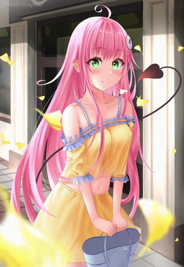 Anime,Filles anime,To Love ru,Lala Satalin Deviluke,cheveux longs,Cheveux roses