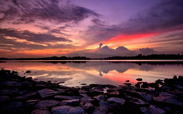 1920x1200 px,bay,beach,bright,clouds,lilac