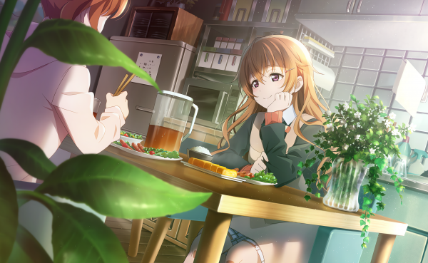 Konoe Kanata,Elske leve,Love Live Nijigasaki High School Idol Club,anime,anime jenter,sitter