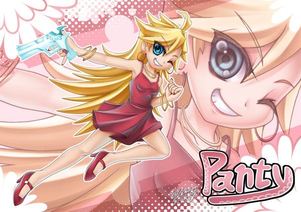 illustration,pistolet,blond,Anime,yeux bleus,dessin animé