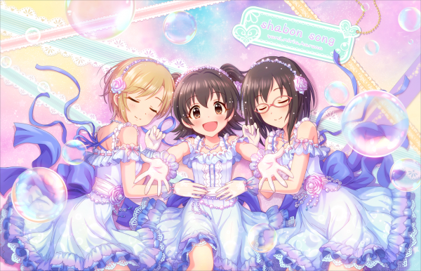 THE email protected Cinderella Girls, Akagi Miria, Aiba Yumi, Kamijou Haruna