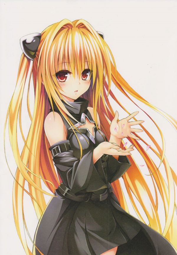 illustrasjon, anime, anime jenter, To Love ru, golden Darkness, blond