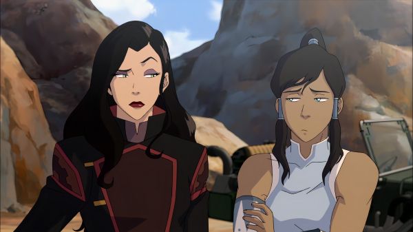 screenshot,opgeschaald,The Legend of Korra,Asami Sato,Korra