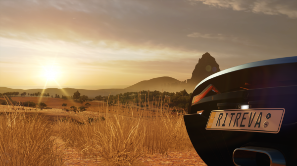 sky, cloud, plant, vehicle, tire, mountain