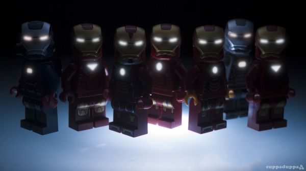 LEGO,ljus,förundras,toyphotography,Iron Man,shfiguarts