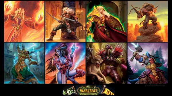 World of Warcraft,Tiros,personagens,Fotos,Bela cruzada