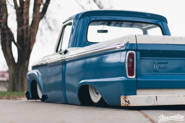 StanceNation, Auto, Fahrzeug, Abholwagen, Ford, Ford F 100