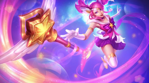 ábra,anime,Summoner Rift,legendák Ligája,Lux League of Legends,Jinx League of Legends