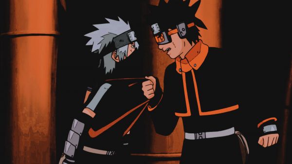 naruto anime,Uchiha Obito,Hatake Kakashi